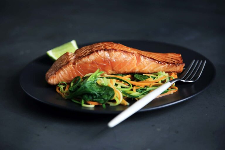 Honey Garlic Glazed Salmon